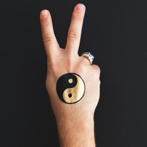 Tatouage Yin Yang (pack de 2)