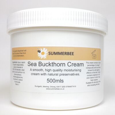 Sea Buckthorn Cream 500mls