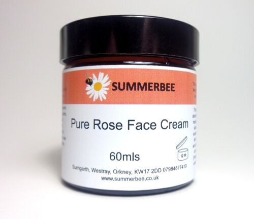Pure Rose Face Cream 60mls