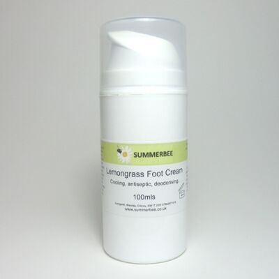 Lemongrass Foot Cream 100mls
