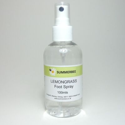 Lemongrass Foot Spray 100mls