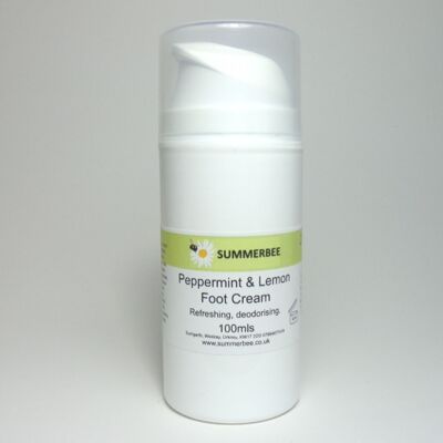 Peppermint & Lemon Foot Cream 100mls