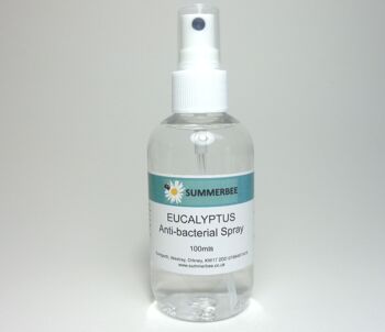 Spray antibactérien à l'eucalyptus 100 ml