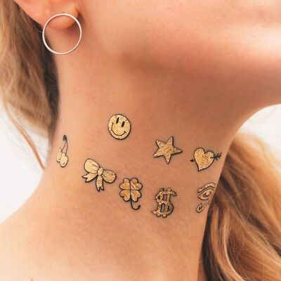 tatuaggio Mini Golds (confezione da 2)