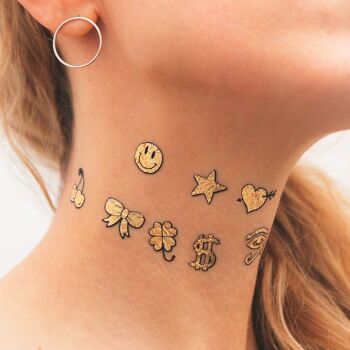 tatouage Mini Golds (pack de 2) 1