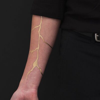 Tatouage Kintsugi (Pack de 2)