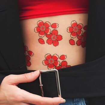 Tatouage SAKURAS (Pack de 2) 3