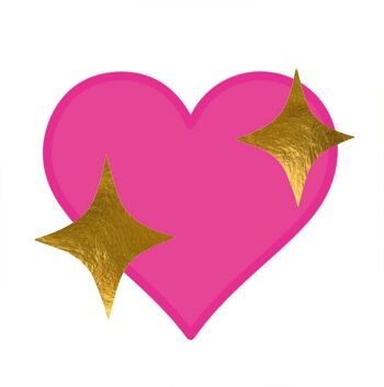 Tatouage BLING LOVE (Pack de 2) 2