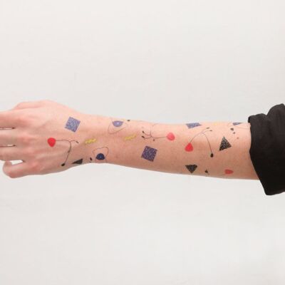 Tatouage abstrait (Pack de 2)