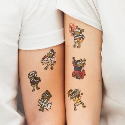 Tattoo Kukuxumusu Pipol Pack (2er Pack)