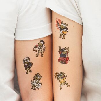 Tatouage Kukuxumusu Pipol Pack (Lot de 2) 1