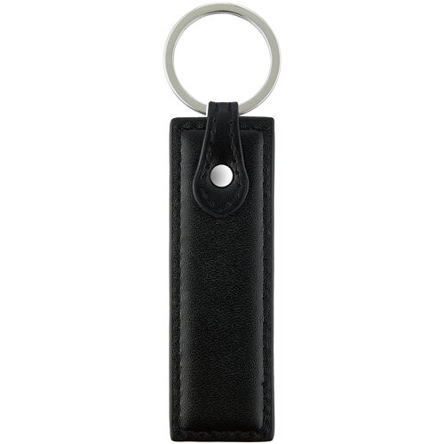 Buy Classic wholesale smooth | leather Keyring Black