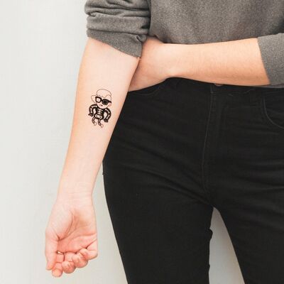 Tatuaje PATCH GIRL SKULL (Pack de 2)