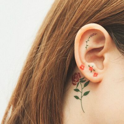 MINI FIORI Tattoo (confezione da 2)