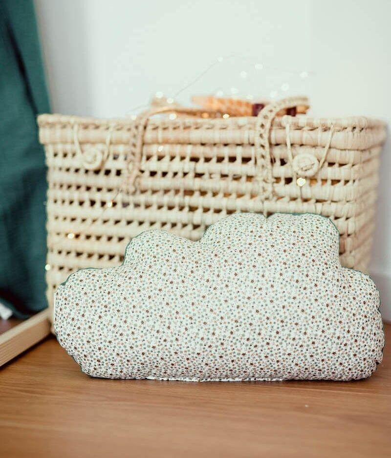 Tannengrünes Wolkenkissen