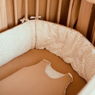 Camel fitted sheet 70x140 cm