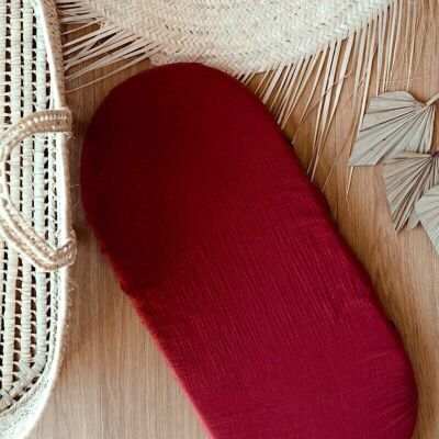 Drap housse couffin tomette