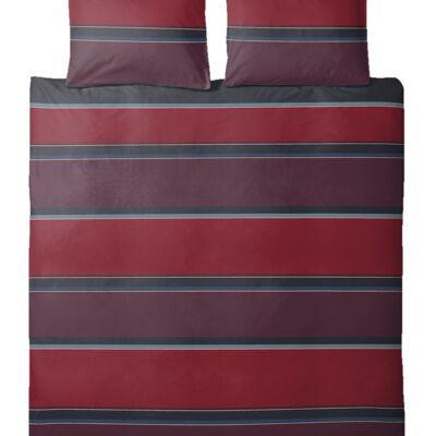 Thor Red - 140x200/220 - Cotton Single Duvet Cover - Ten Cate