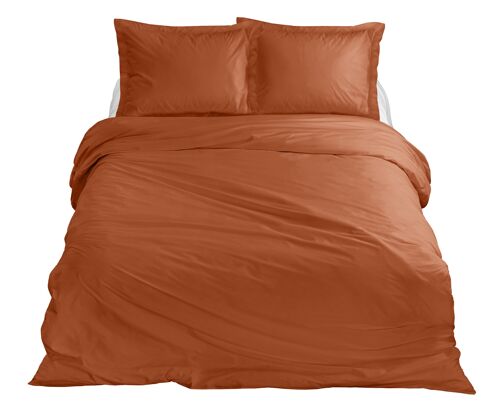 Indian Spice - 140x200/220 - 100% Katoensatijnen Eenpersoons Dekbedovertrek - Ten Cate Premium