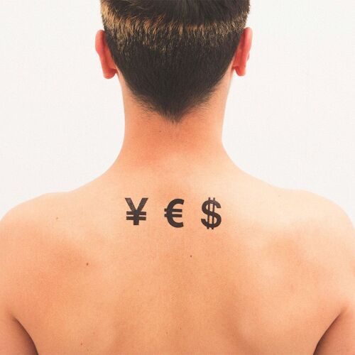 Tatuaje THE YES (Pack de 3)