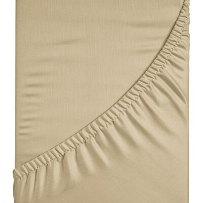 Summer Glow - 160x200 - 100% Cotton Satin Fitted Sheet - Ten Cate Premium