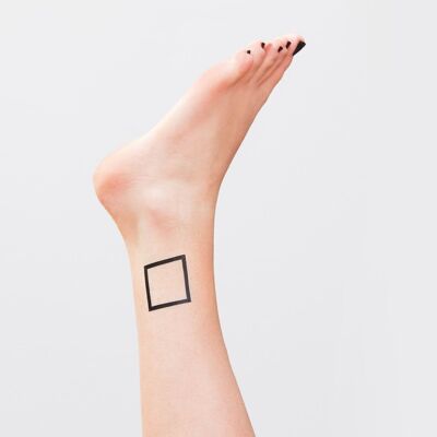 Tatuaje THE SQUARE (Pack de 2)