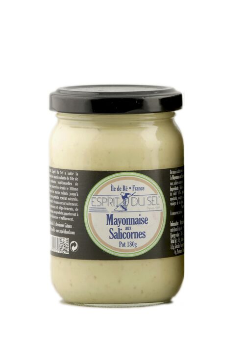 Mayonnaise BIO aux salicornes 180gr