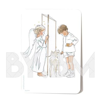 Angelino - communion card