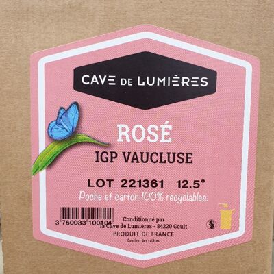 Bag-in-Box Rosé du Luberon 5L