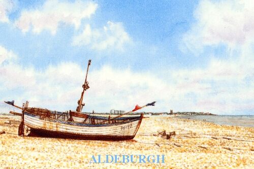 Fridge Magnet Aldeburgh Beach, Suffolk.