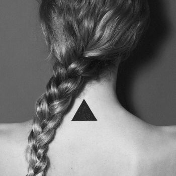 LE TRIANGLE Tatouage (Lot de 2) 1