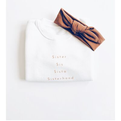 'Sister'Sweatshirt 1-2yrs