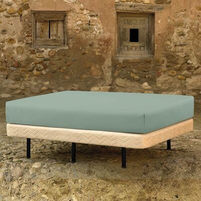 Cascina Colorini Tc220 Box Spring Fitted Cover Mineral 90x200