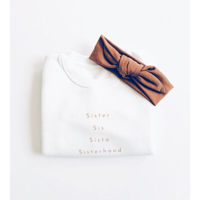 'Sister' Sweatshirt 3-4yrs