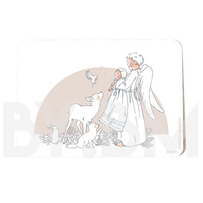 tarjeta de bautizo niña