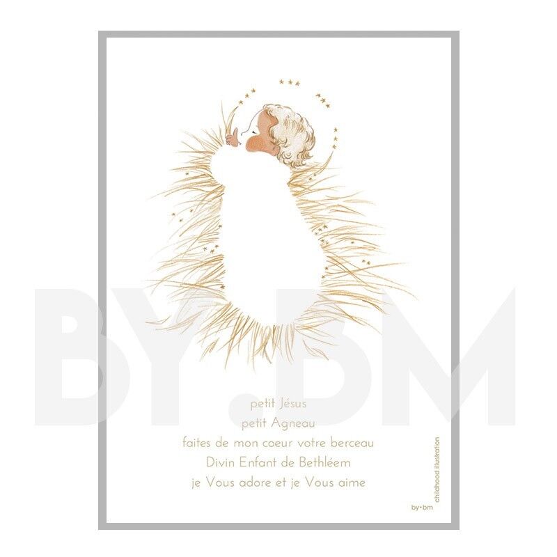 Little Jesus - Prayer poster