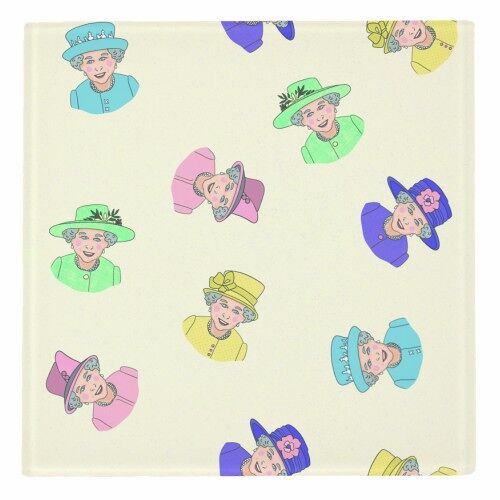 Coasters - THE QUEEN AND HER HATS BY LISA WARDLE