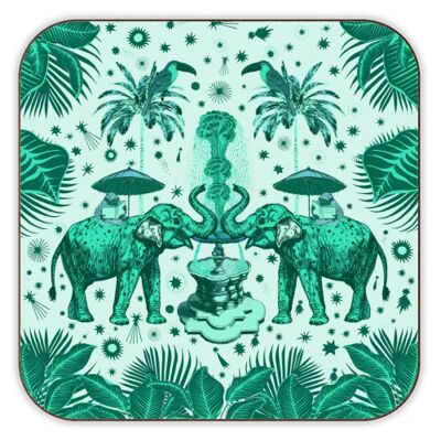Coasters March of the Elephants - Green Wallace Elizabeth