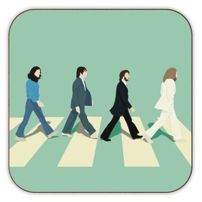 Coasters, Abbey Road - the Beatles by Cheryl Boland