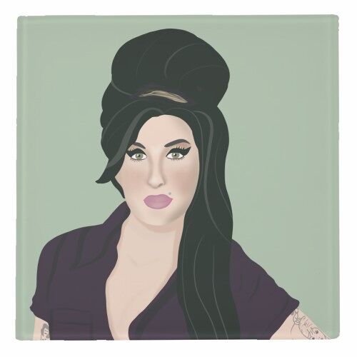 COASTERS, AMY WINEHOUSE BY ROCK AND ROSE CREATIVE