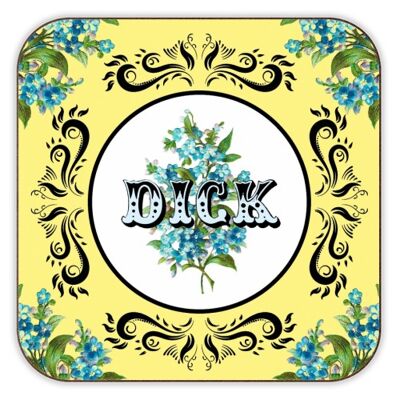 Coasters, Dick - Yellow by Wallace Elizabeth