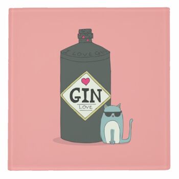 DESSOUS DE VERRE, GIN & CHAT PAR NICHOLA COWDERY 2