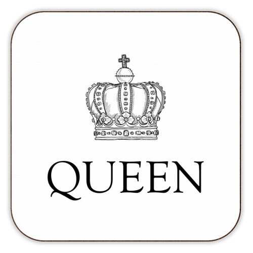 Coasters, Queen Crown by Adam Regester