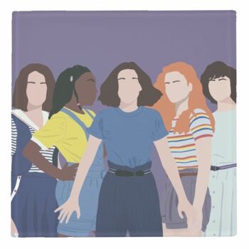 DESSOUS DE VERRE, STRANGER THINGS GIRLS PAR CHERYL BOLAND 2