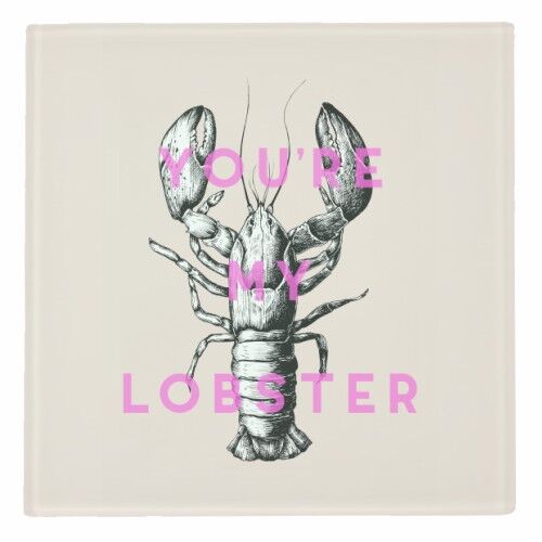 Coasters, You're My Lobster by the 13 Prints
