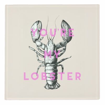 Coasters, You're My Lobster by the 13 Prints
