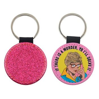 PORTE-CLÉS, MURDER SHE WROTE MASH UP PAR NIOMI FOGDEN 1