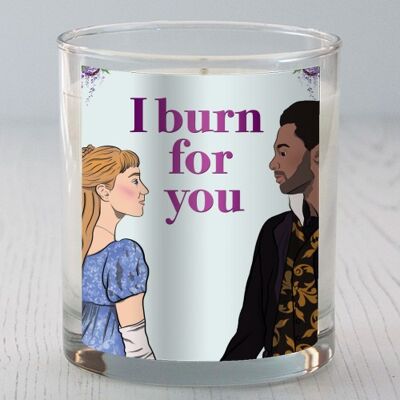 SCENTED CANDLES, I BURN FOR YOU BRIDGERTON BY NIOMI FOGDEN