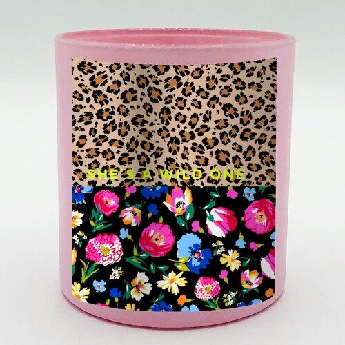 SCENTED CANDLES, SHE'S A WILD ONE BY PEARL & CLOVER