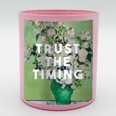 SCENTED CANDLES, TRUST THE TIMING BY THE 13 PRINTS